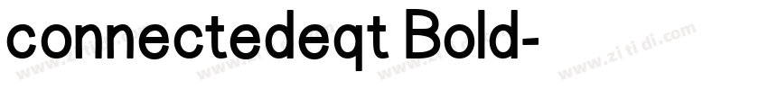 connectedeqt Bold字体转换
